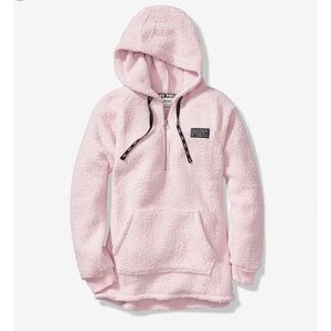 VS Pink Sherpa! (In Olive Green Not Pink!!)